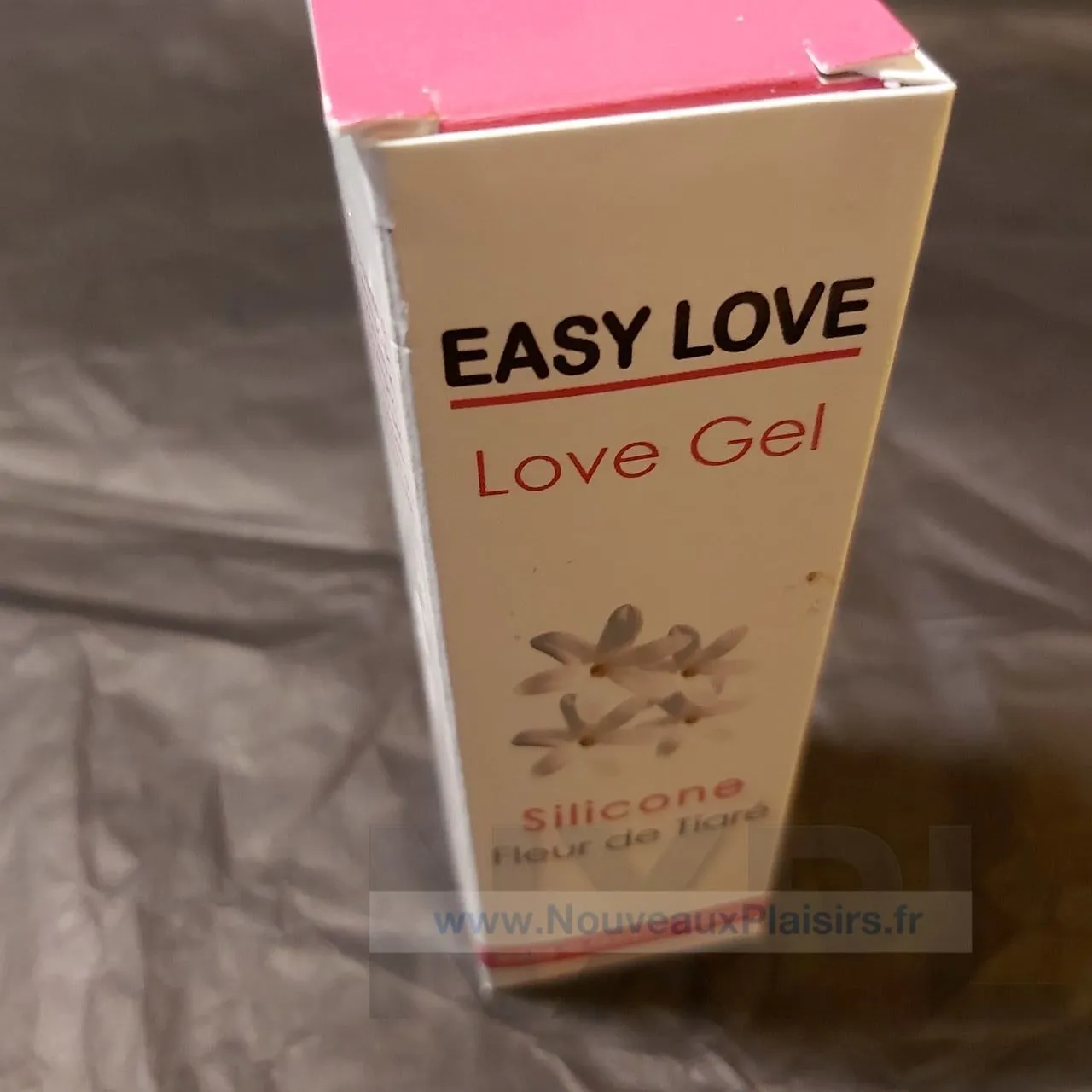 Test du lubrifiant silicone Easy Love, Love Gel - Fleur de Tiaré