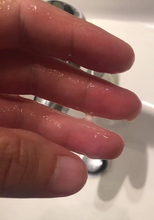 Test de lubrifiants imitation sperme