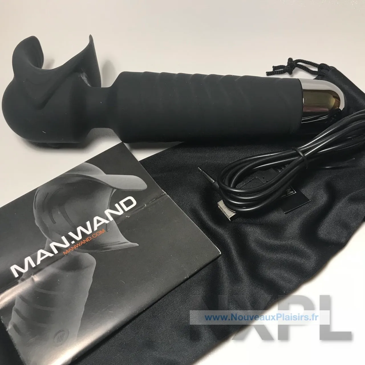 Gros plan sur le manchon en U du Man Wand