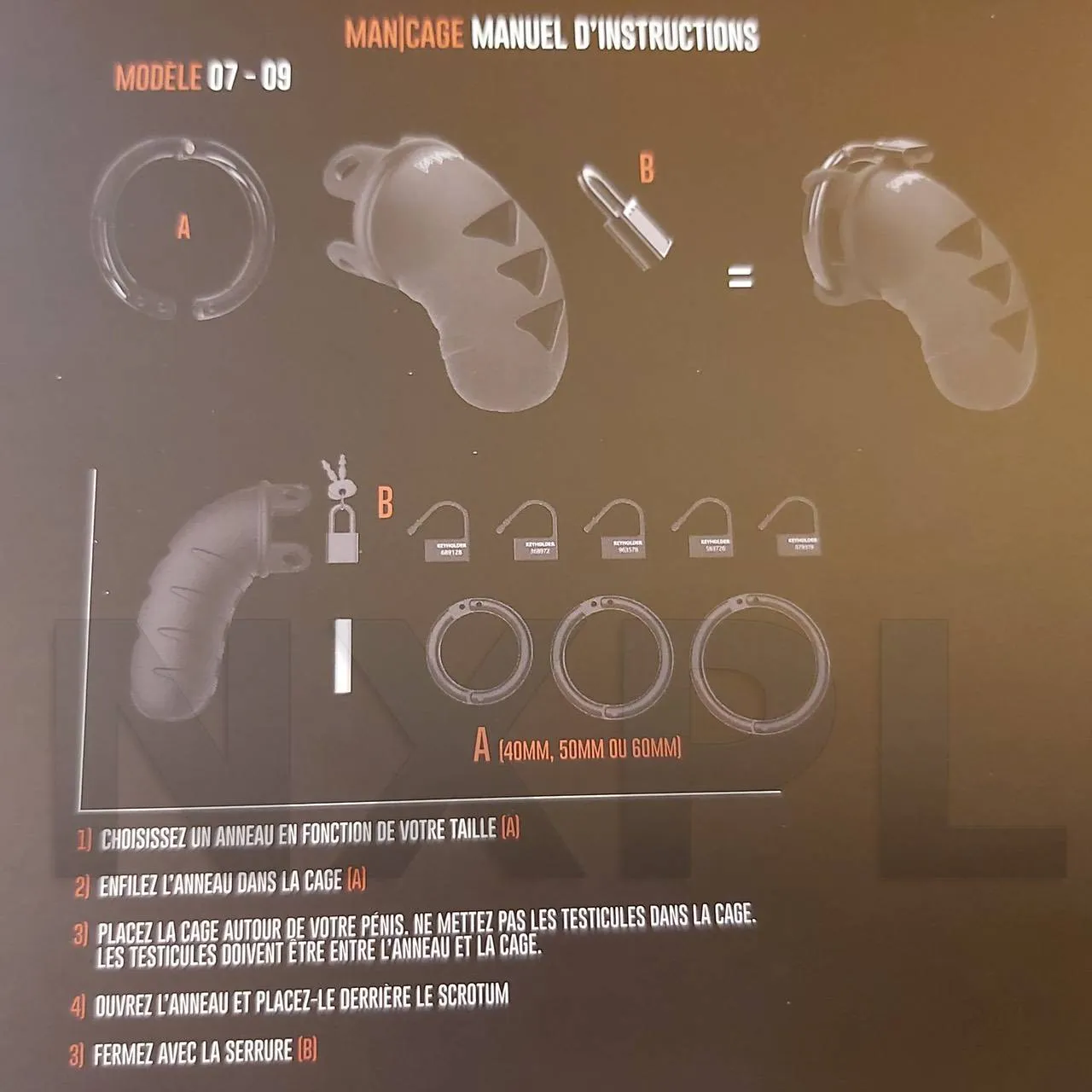 Difficulté de montage de la Mancage N°7