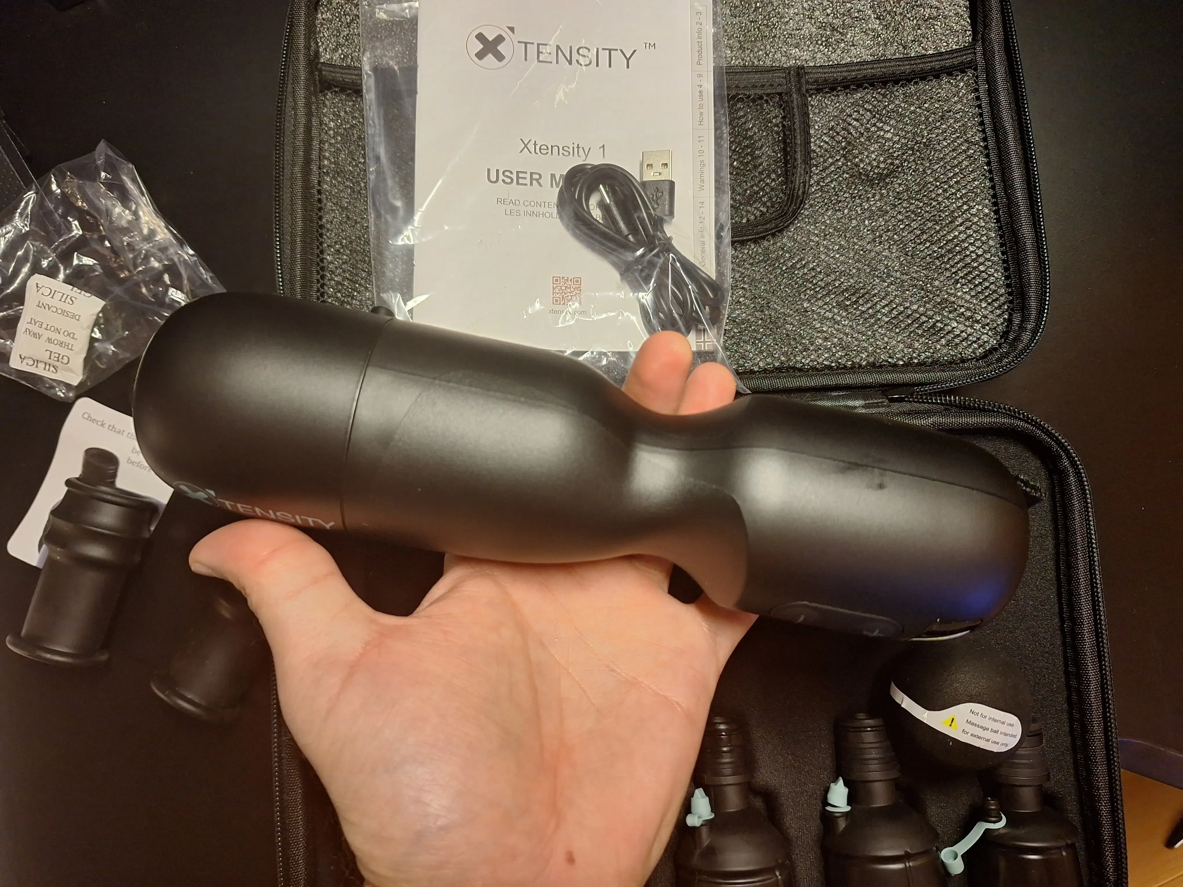 Le corps du Xtensity 1, c'est massif