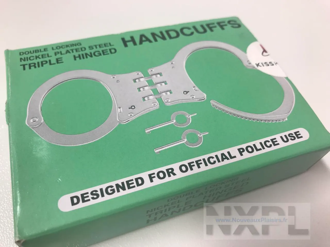 Test des menottes lourdes à charnières Rimba