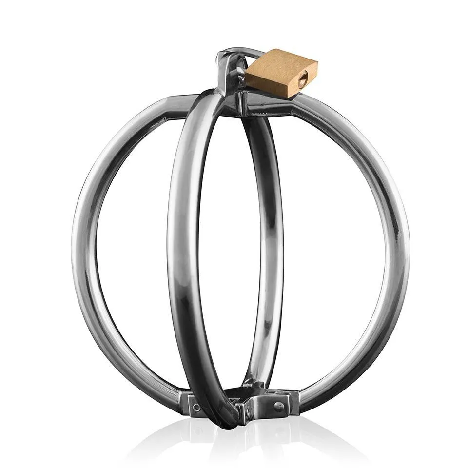 Détail de la finition chrome des menottes Ignite Spherical Cuffs