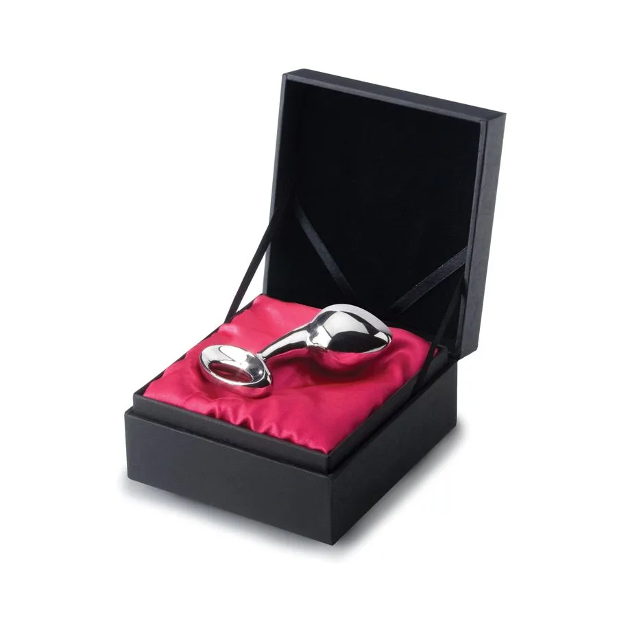 Le NJoy Pure Plug Large dans sa boite de rangement