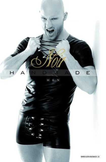 Test du haut Fetish Noir Handmade H024