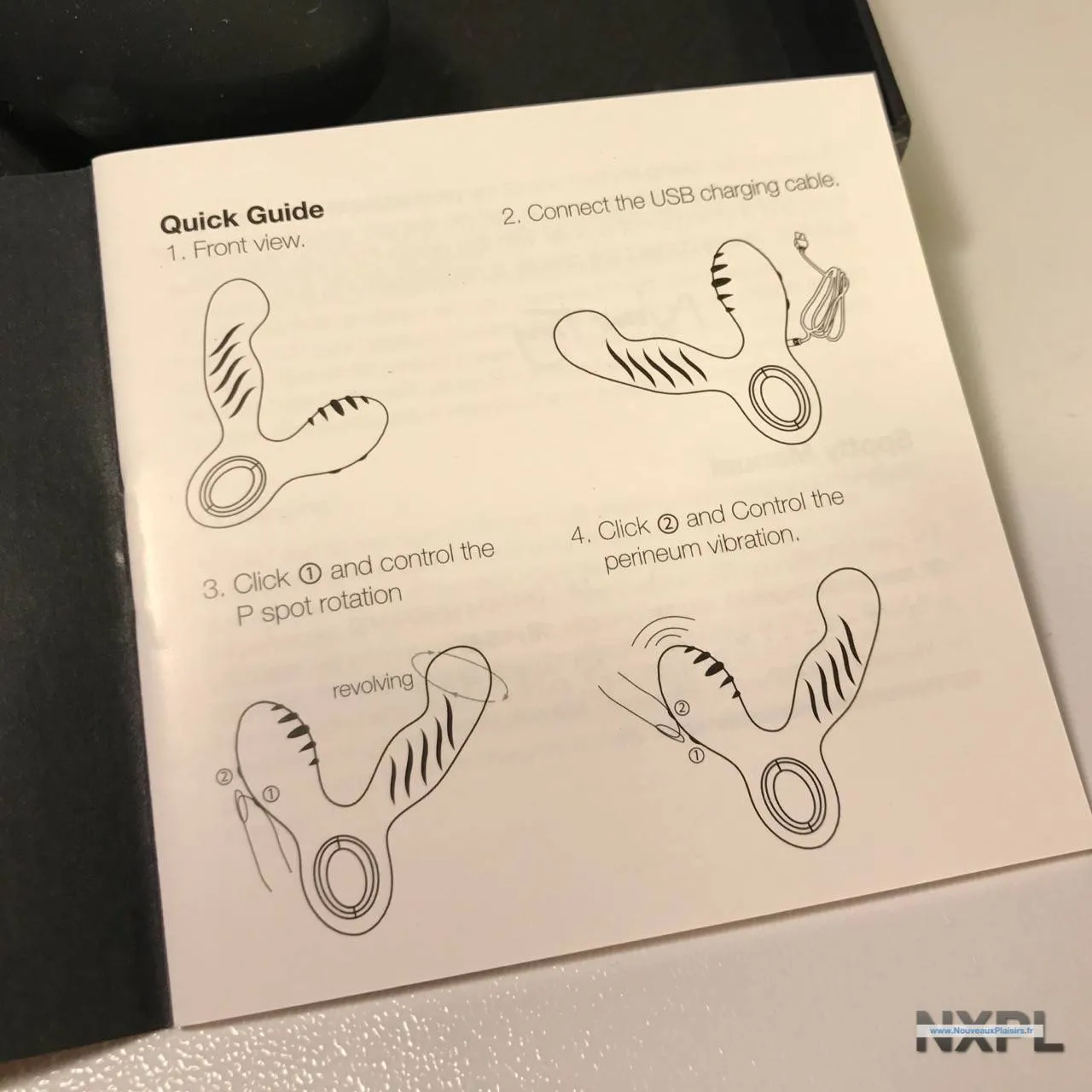 Boutons de commande à la base du Nomi Tang Spotty