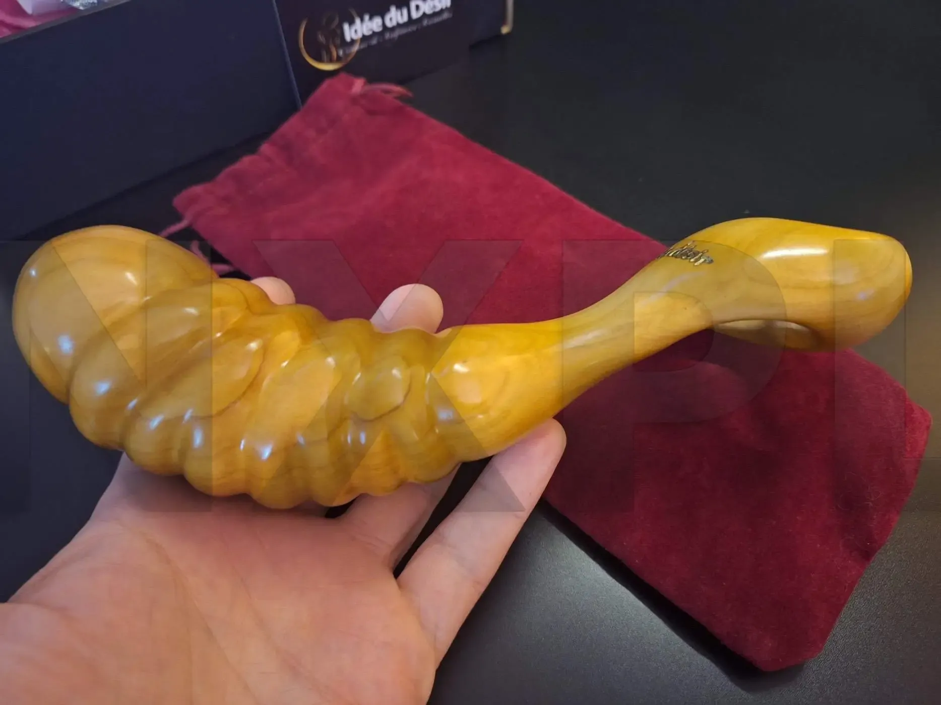 Test du godemichet artisanal Orchidée n°5 Max