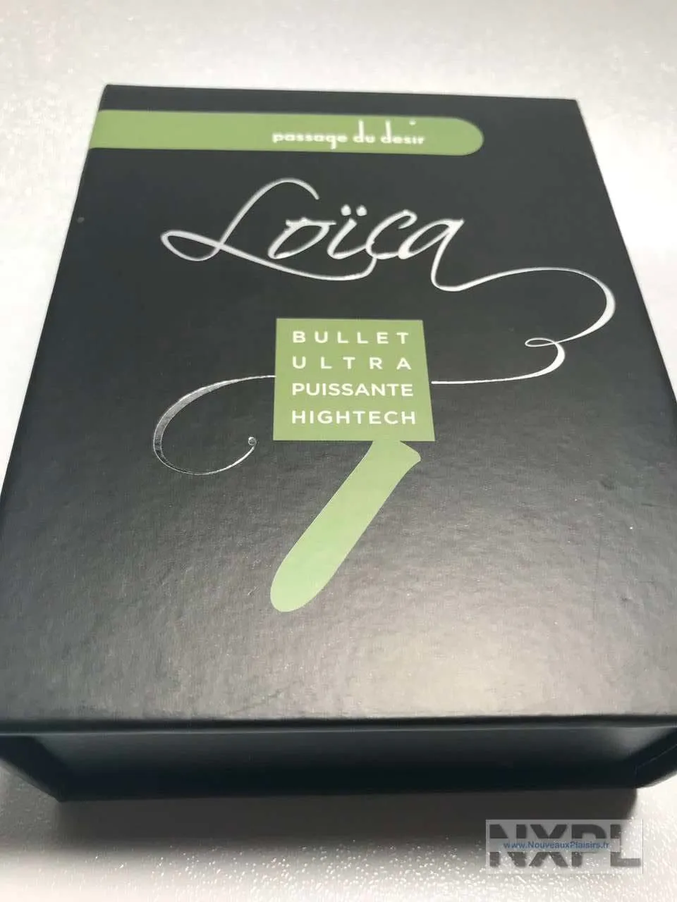 Mini vibromasseur Loïca de Passage du Désir, vue de profil