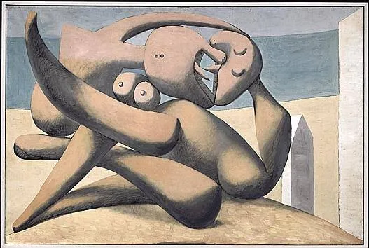 Figures au bord de la mer de Pablo Picasso