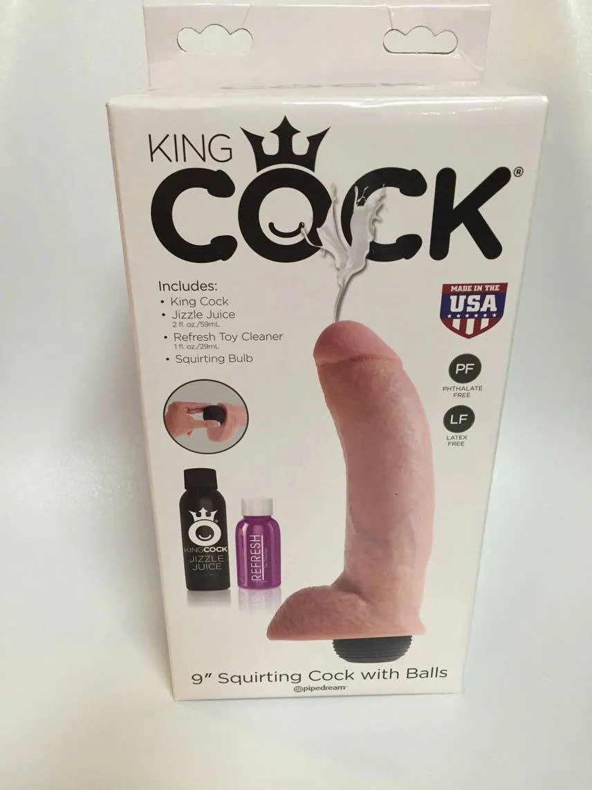 Test du godemichet éjaculateur Pipedream King Cock