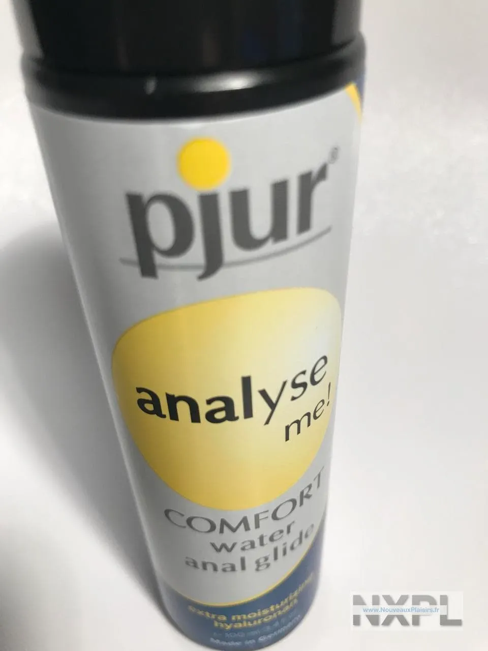 Test du lubrifiant Pjur Analyse me !, un lubrifiant presque parfait