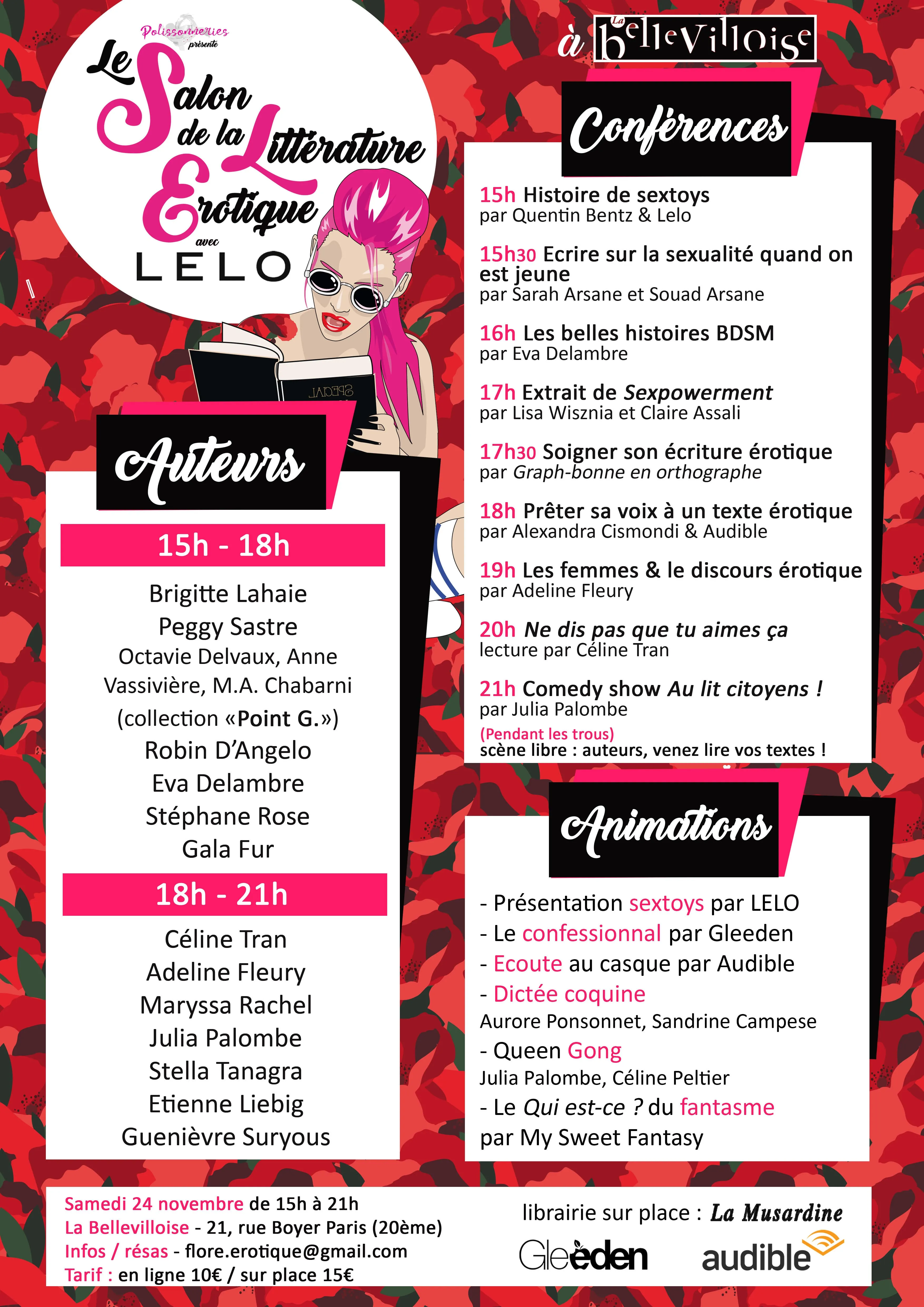 Le programme du salon