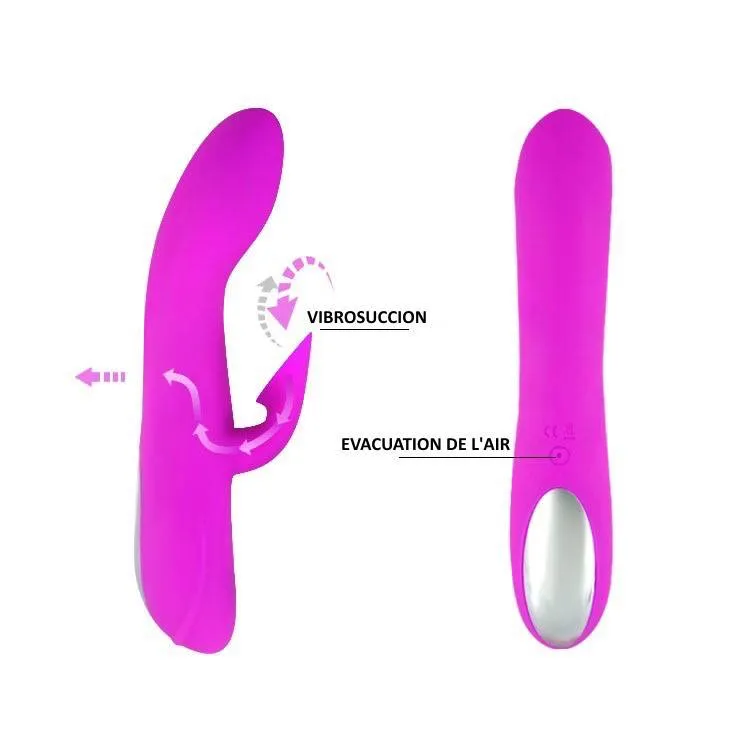 Interface de commande à trois boutons située sur le manche du vibromasseur Daya