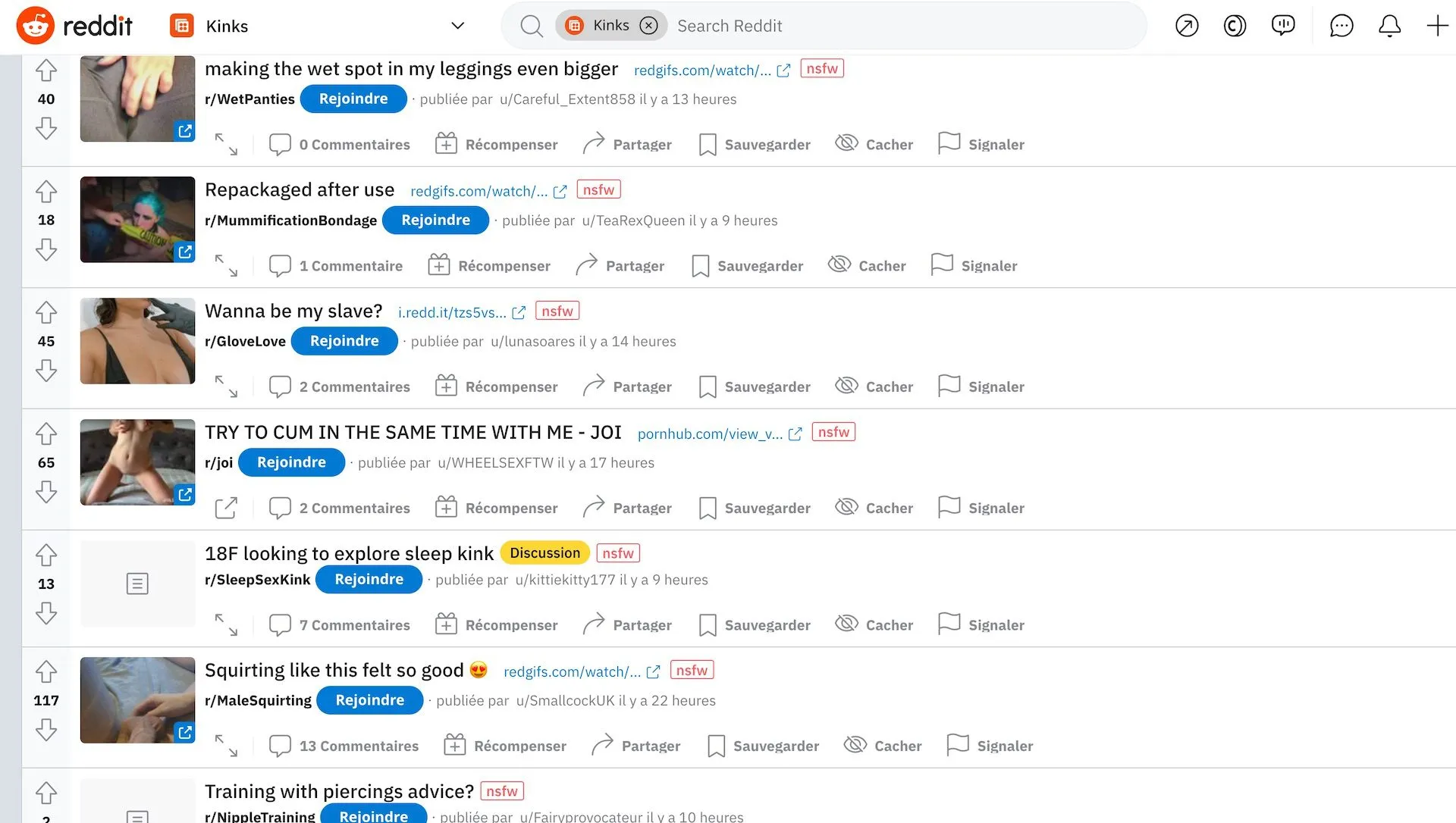 Reddit, le royaume du kink et des fantasmes