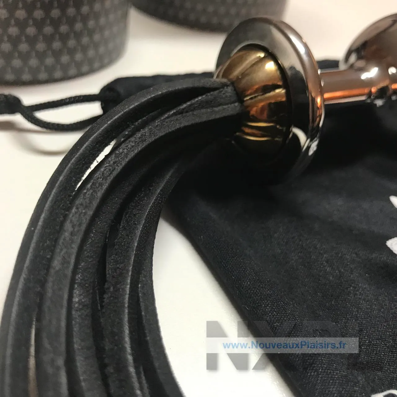 Détail de la finition irréprochable du plug Rosebuds Whipbud