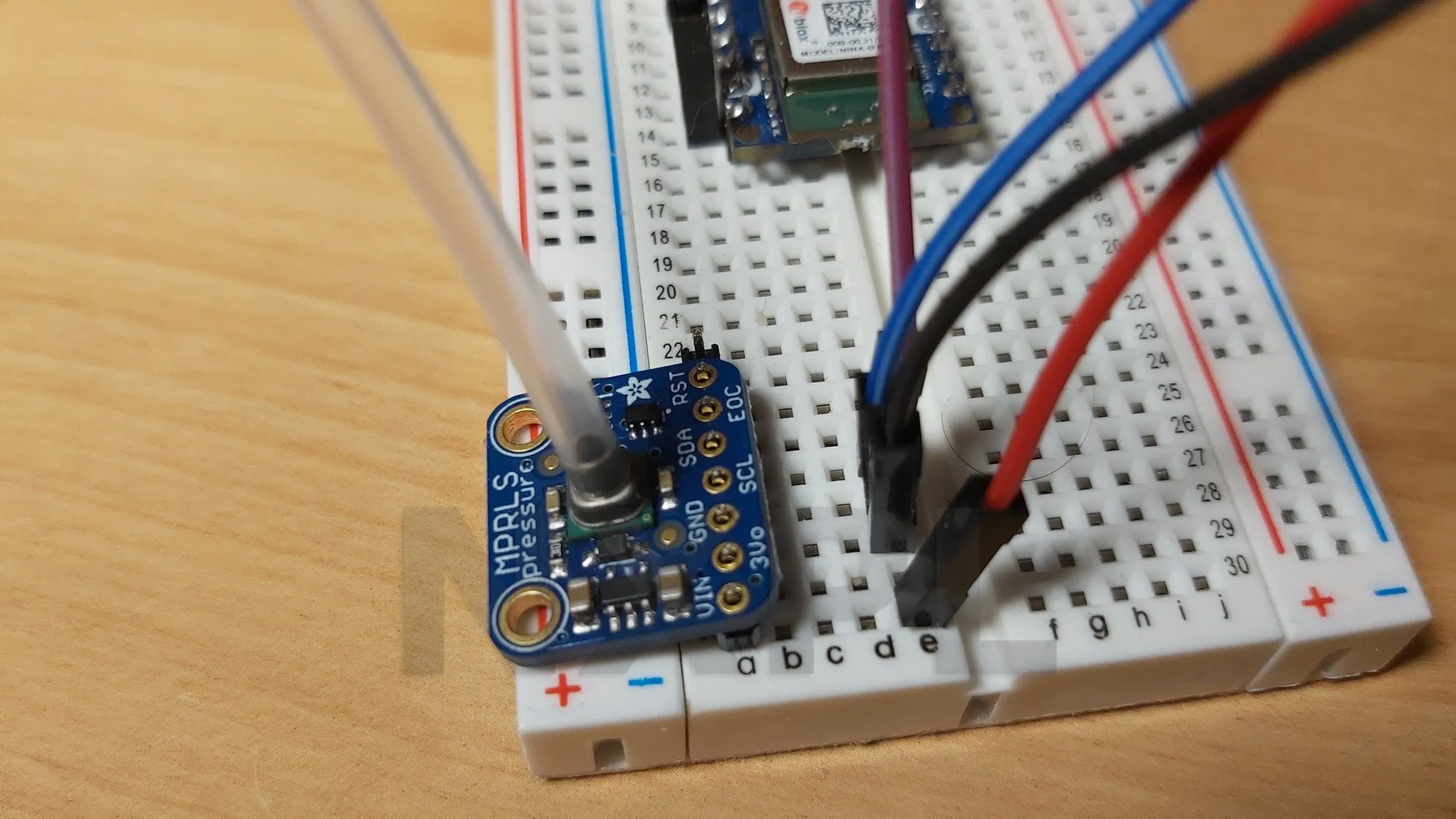 Le montage du circuit