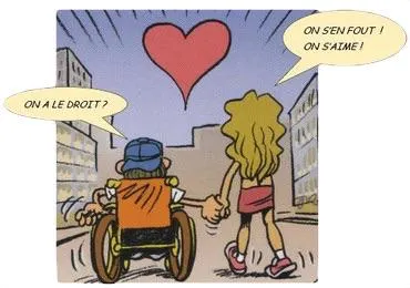 Illustration symbolisant la perception de la sexualité et du handicap