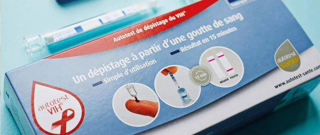 Autotest de dépistage du VIH disponible en pharmacie
