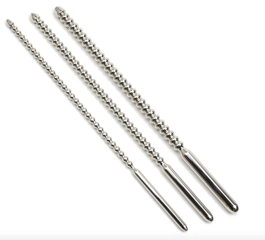 Sondes urétrales en acier inoxydable