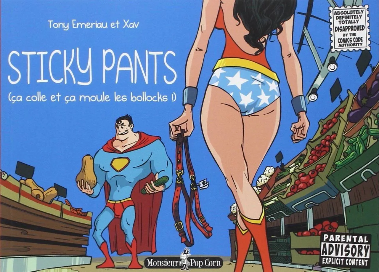 Découverte de Sticky Pants, la bande dessinée de super héros déjantés