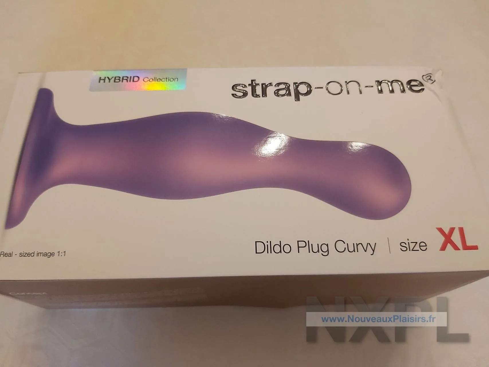 Test du Godemichet Strap On Me Curvy