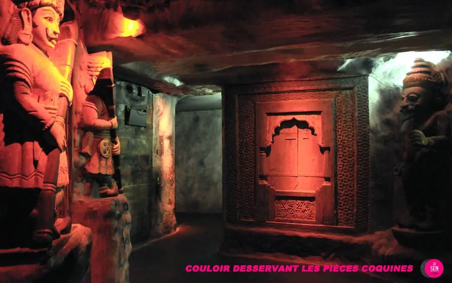 Image du Sun Libertin Lyon - Décoration des vestiaires