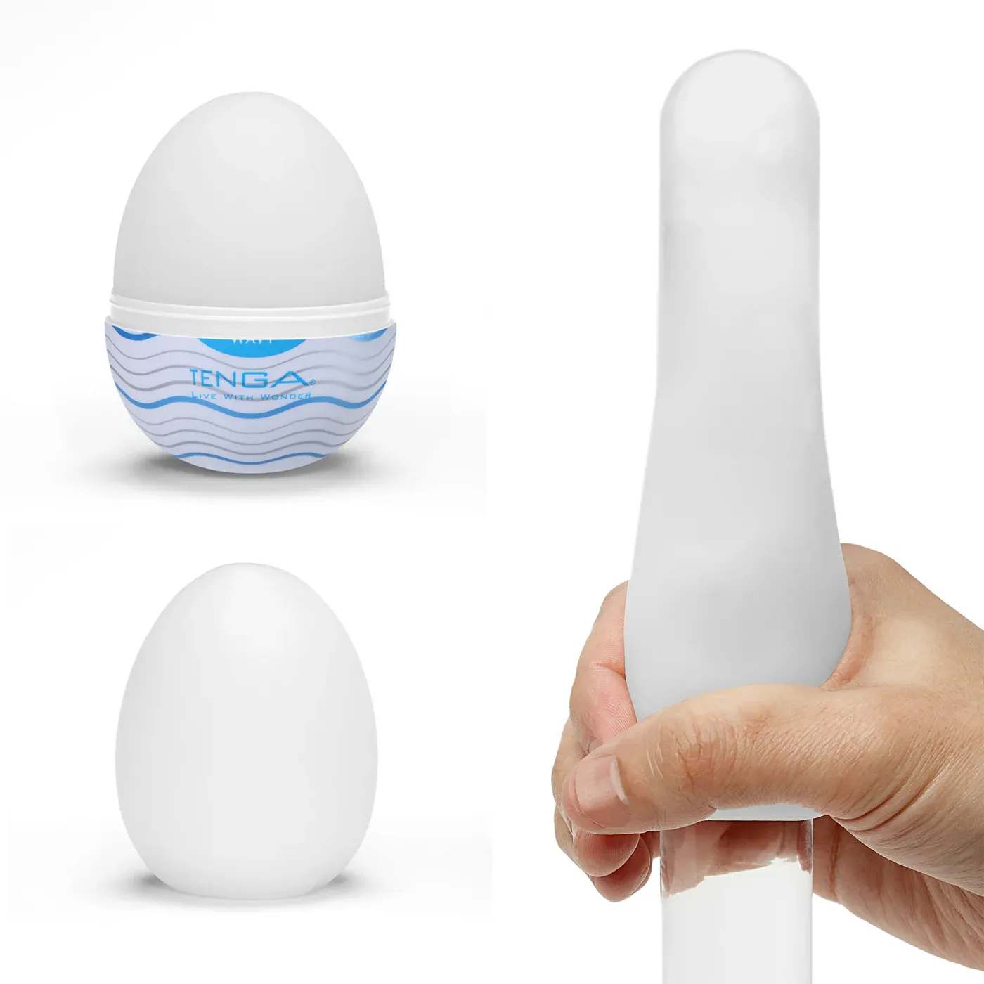 Masturbation avec un Tenga Egg