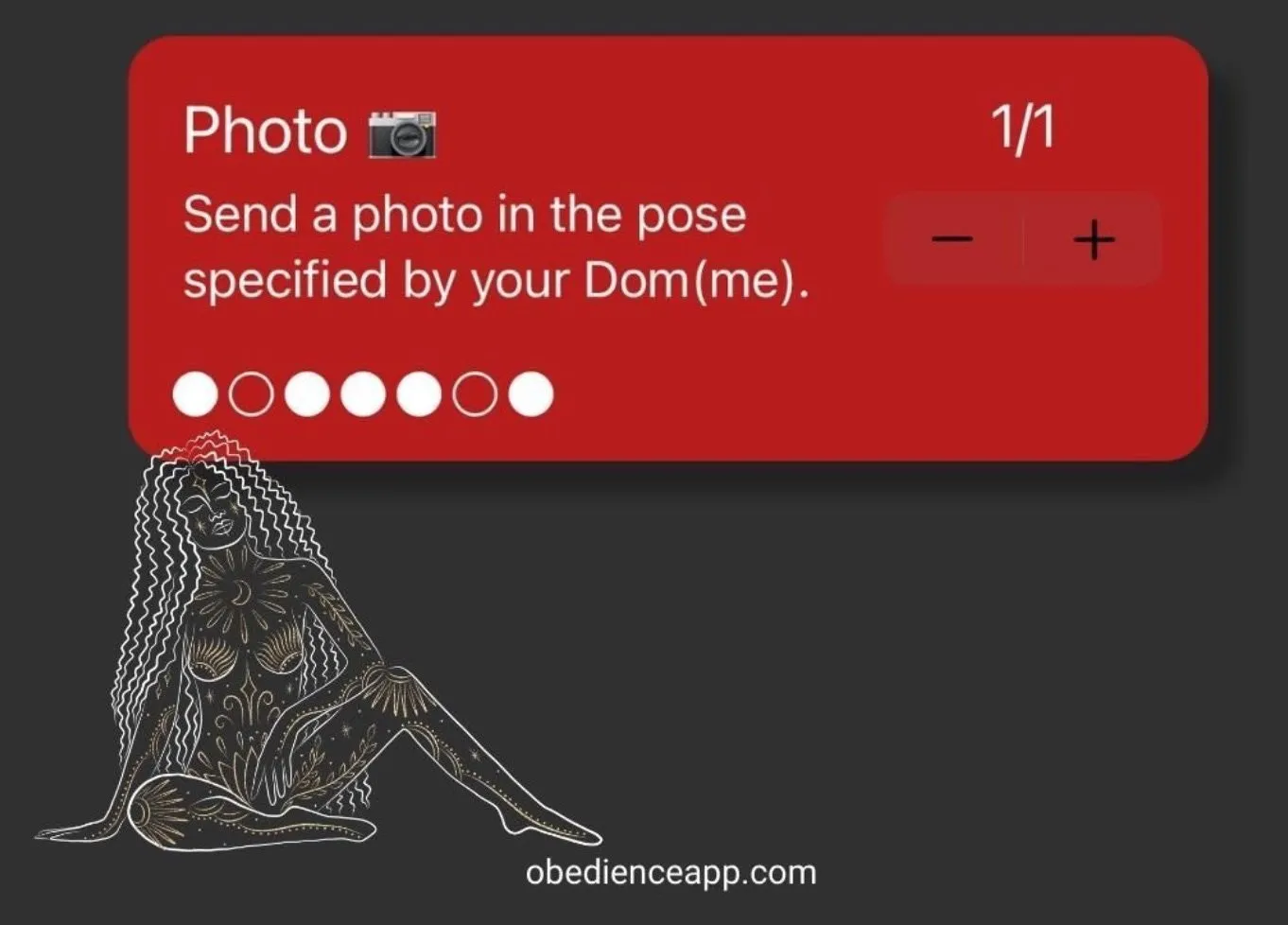Test de l'app mobile Obedience, traqueur d'habitudes BDSM