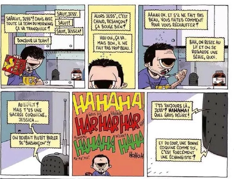 Bande dessinée "une vie d'échangiste" de Sagace et Mr Chien aux éditions Carabas - NXPL