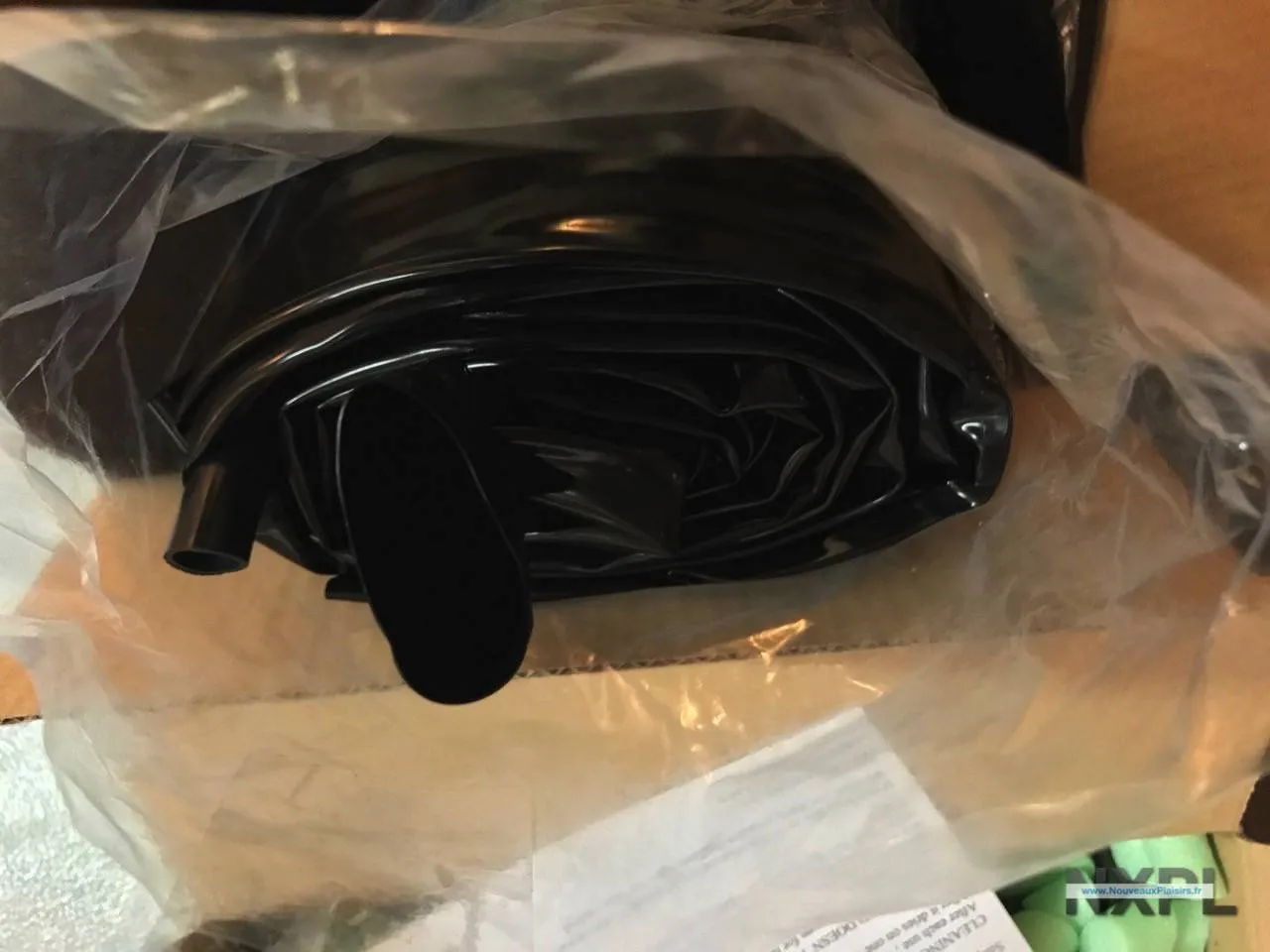 Poche en latex noir de haute qualité pour VacBed