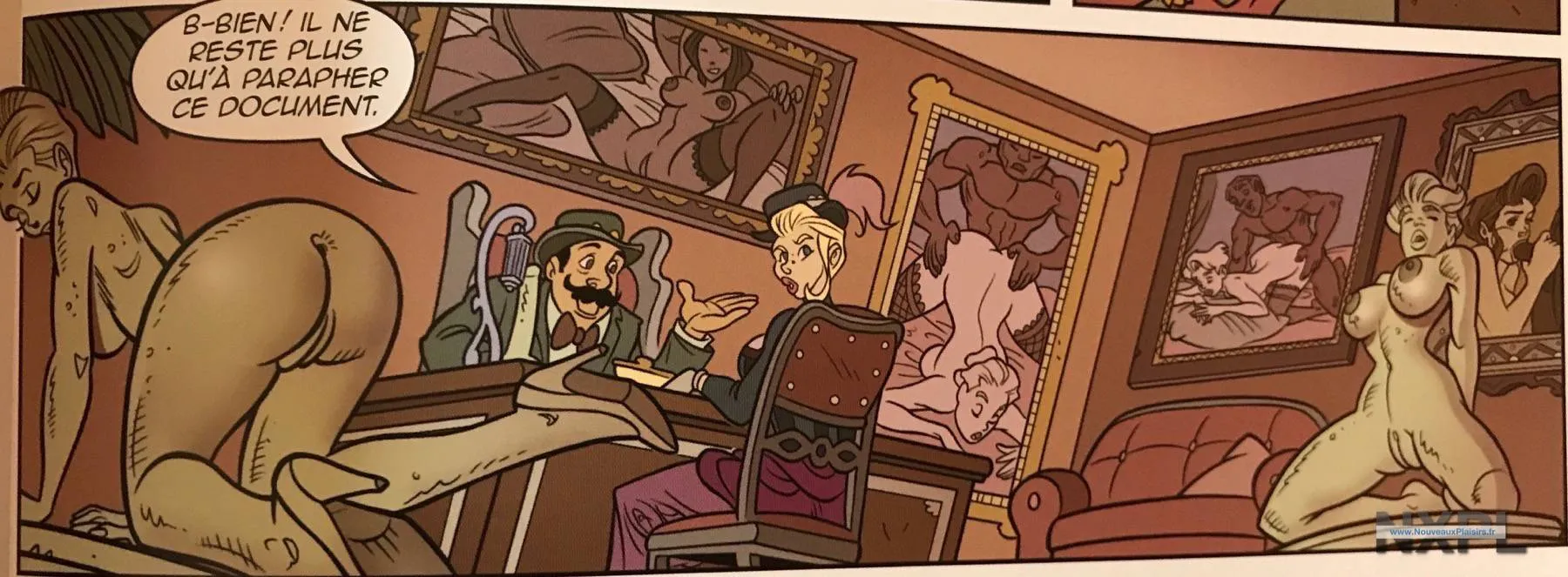 Héroïnes sexy de Vita Oswood