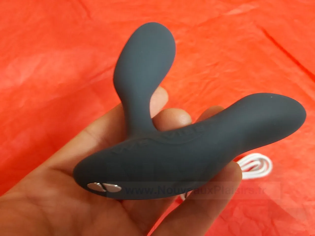 Test du masseur prostatique vibrant et connecté We Vibe Vector