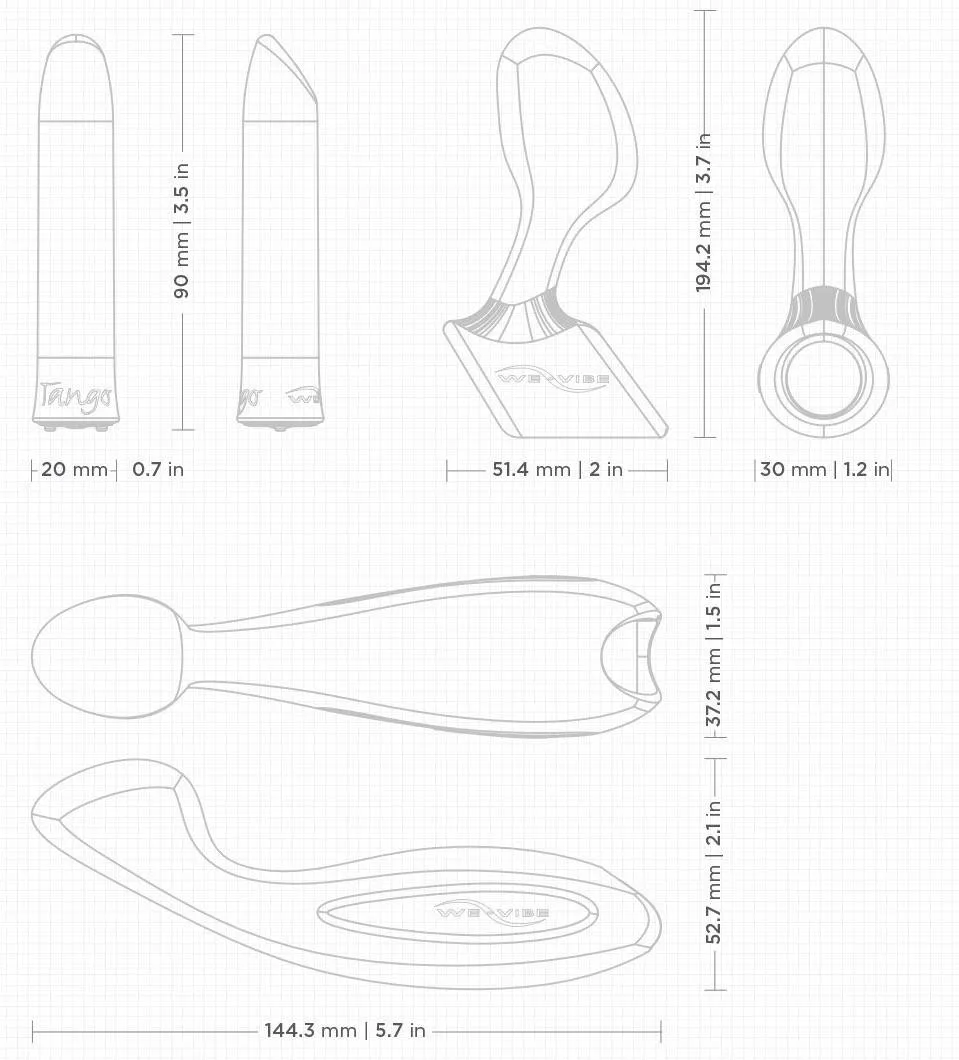 Le We Vibe Tango, un mini vibromasseur puissant