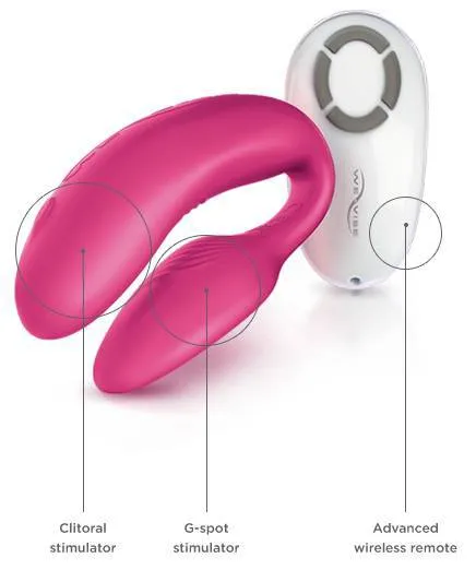 Gros plan sur le vibromasseur We Vibe 4