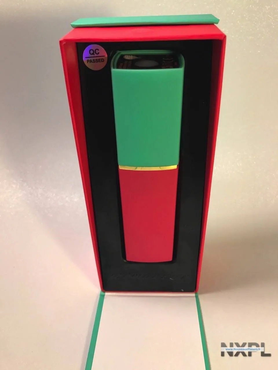 Womanizer 2Go, vue d'ensemble montrant sa taille compacte