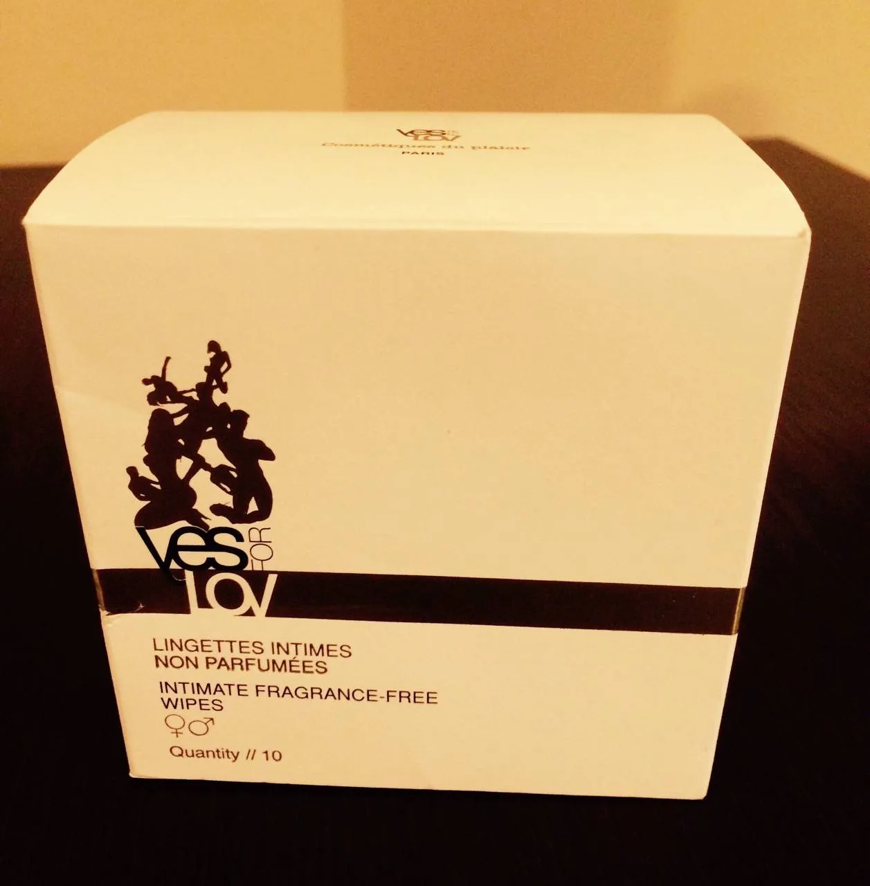 Pochettes individuelles des lingettes de toilette intime YesforLov