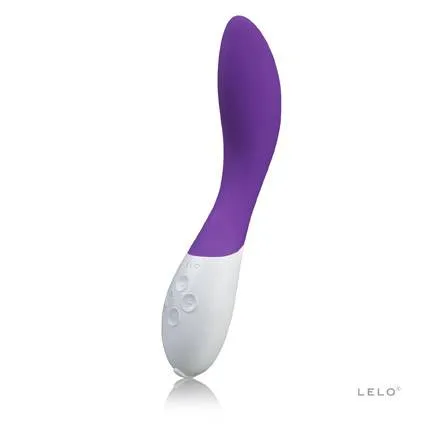 Vibromasseur Lelo Mona 2, design ergonomique pour stimulation clitoridienne et vaginale