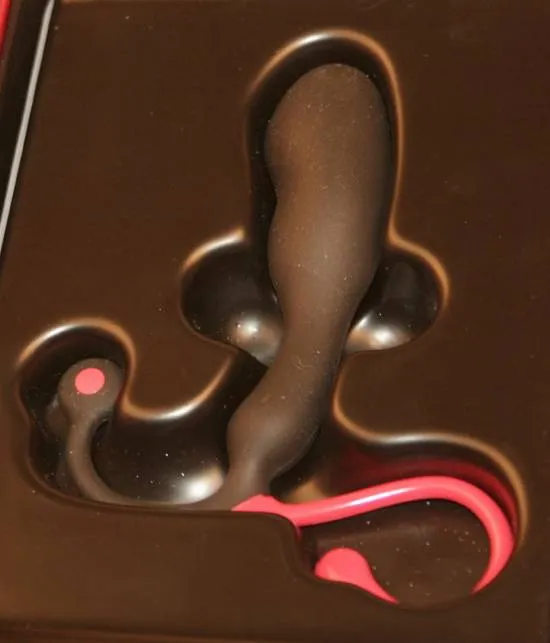 Détail de la texture silicone de l'Aneros Helix Syn