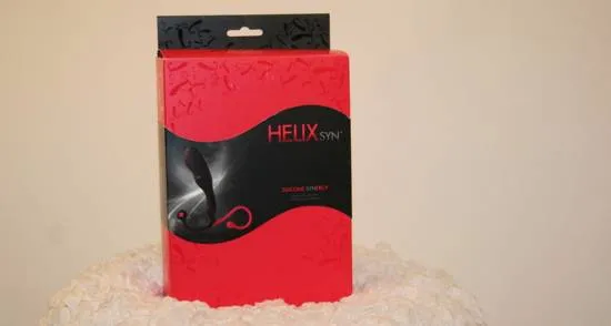 Emballage de l'Aneros Helix Syn, boîte rouge et noire