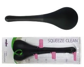 Test de la poire de lavement Squeeze Clean